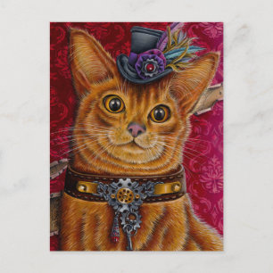 "Mr. Meowington" Postkarte