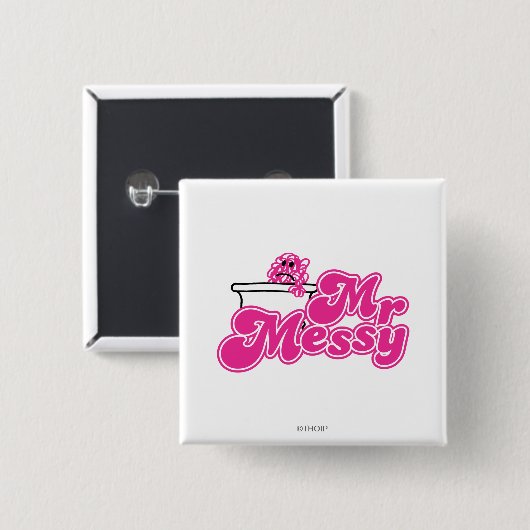 Mr. Messy | Badewanne Soaking Button (Vorne & Hinten)