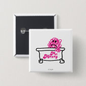 Mr. Messy | Bathtub-Logo Button (Vorne & Hinten)