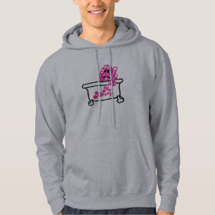 Mr. Messy Bathtub-Logo Hoodie