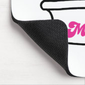 Mr. Messy | Bathtub-Logo Mousepad (Ecke)