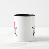 Mr. Messy | Bathtub-Logo Tasse (Zentrum)
