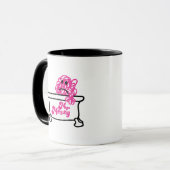 Mr. Messy | Bathtub-Logo Tasse (Vorderseite Links)