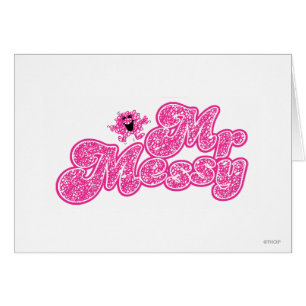 Mr. Messy Funkelrosa Name