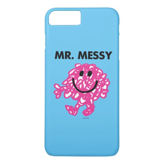 Mr. Messy | Klassische Pose Case-Mate iPhone Hülle (Rückseite)