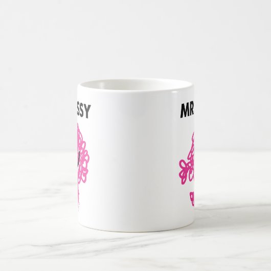 Mr. Messy | Klassische Pose Kaffeetasse (Mittel)