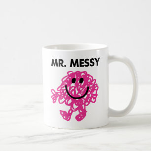 Mr. Messy Klassische Pose Kaffeetasse