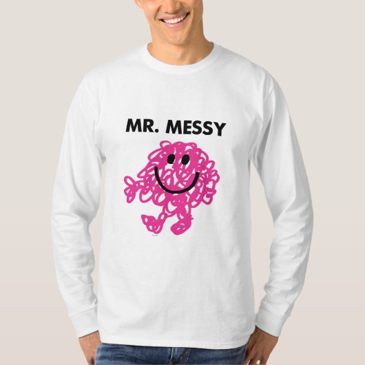 Mr. Messy | Klassische Pose T-Shirt (Vorderseite)