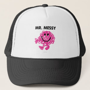 Mr. Messy Klassische Pose Truckerkappe