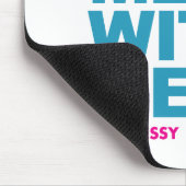 Mr. Messy | Misch dich nicht mit mir Mousepad (Ecke)