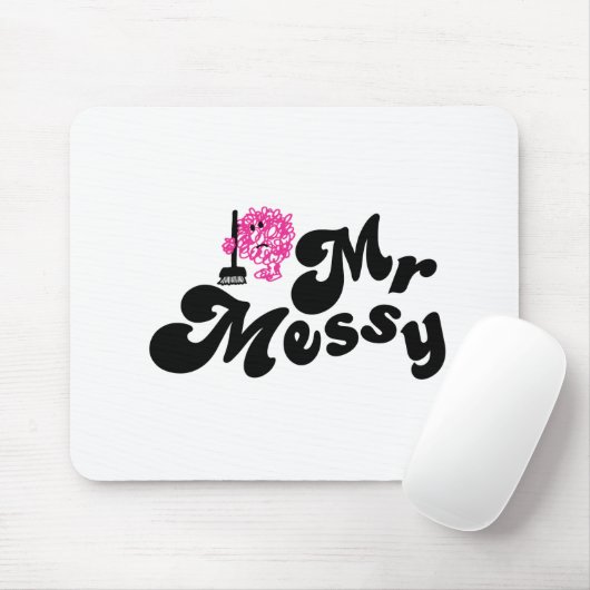 Mr. Messy | Reinigung mit Raum Mousepad (Mit Mouse)