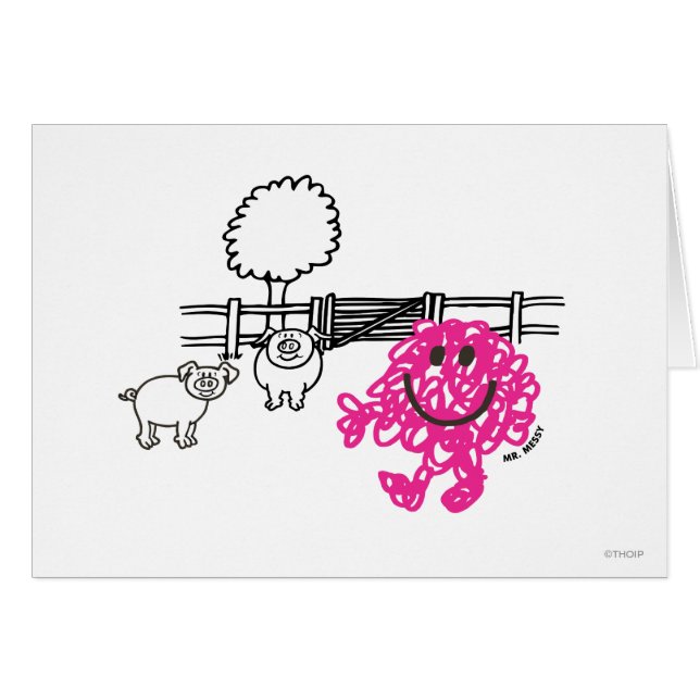 Mr. Messy & Two Pigs (Vorderseite (Horizontal))