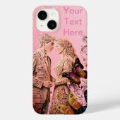 Mr & Miss Loving Couple Just Married Case-Mate iPhone Hülle (Rückseite)