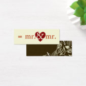 Mr & Mr Do the Math Tags (Schreibtisch)
