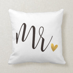Mr. Mr.& Mrs.Wedding Gift Kissen