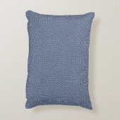 Mr & Mrs. blue Accent Pillow Dekokissen (Rückseite(Vertikal))
