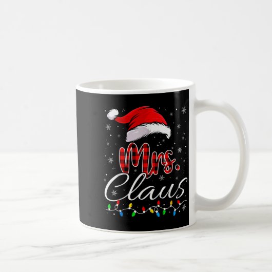 Mr Mrs Claus Christmas Couples Matching His And He Kaffeetasse (Rechts)