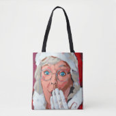 Mr. & Mrs. Claus Tote Bag Tasche (Vorderseite)