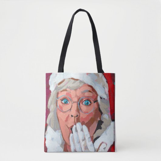 Mr. & Mrs. Claus Tote Bag Tasche (Vorderseite)