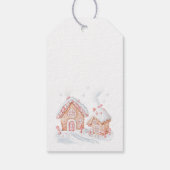 Mr. & Mrs. Claus Weihnachtskekse Geschenkanhänger (Rückseite)