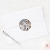 Mr & Mrs. Dancing Party Cats Stickers (Umschlag)