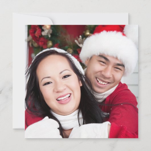 Mr & Mrs. Elegant Black and White Square Wedding Einladung (Rückseite)