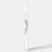 Mr & Mrs Eucalyptus Wreath iPhone Case (Rückseite / Links)