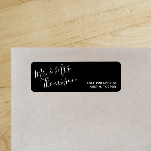Mr. & Mrs. | Everyday Modern | Grey Return Address