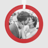 Mr Mrs First Christmas Housewarming mr and mrs Ornament (Rückseite)