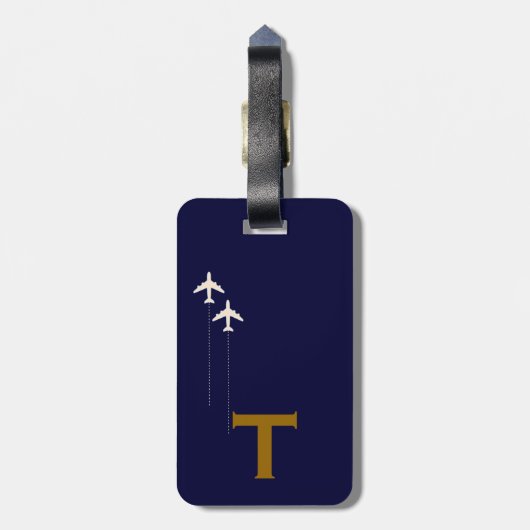 Mr. & Mrs. Gepäckanhänger (Rückseite vertikal)