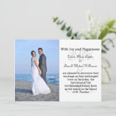 Mr & Mrs Gray - Foto Ehe Ankündigung (Stehend Vorderseite)