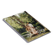 Mr & Mrs Happy Wedding Anniversary Custom Notizblock (Rechte Seite)