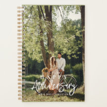 Mr & Mrs Happy Wedding Anniversary Custom Planer