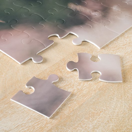 Mr & Mrs. Newlywed Custom Full Foto Puzzle (Seite)