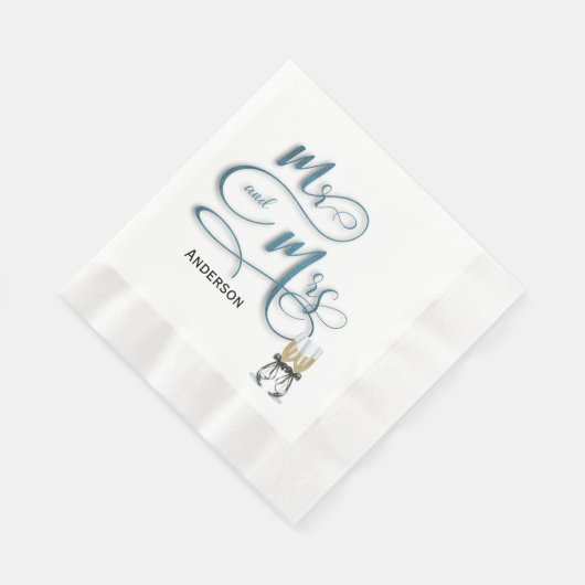 Mr. & Mrs. Serviette (Ecke)