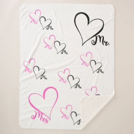 Mr. & Mrs. Sherpa Blanket Sherpadecke