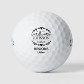Mr & Mrs Usher Golfball (Vorderseite)