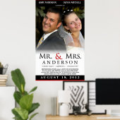 Mr & Mrs. Wedding Poster - Custom Movie Template (Heimbüro)