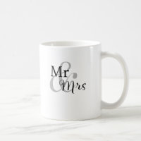 Mr & Mrs. Wedding Tasse