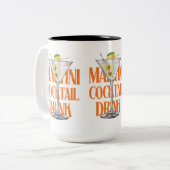 Mr & Mrs Wedding Tasse - Elegantes Personalisierte (Vorderseite Links)