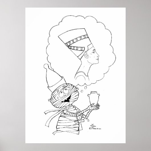 Mr Mummific in Love Poster (Vorne)