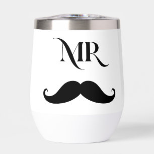 MR Mustache Weinglas für ihn