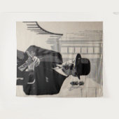 Mr. Natty, der scharfgekleidete Mann der 1920er Ja Wandteppich (Vorderseite (Horizontal))