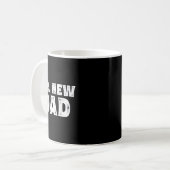 Mr. New Dad Funny New Father Quote Gift Dads Kaffeetasse (Vorderseite Links)