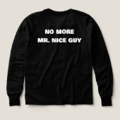 Mr. Nice Guy-Shirt (Design Rückseite)
