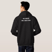 Mr. Nice Guy-Shirt Hoodie (Schwarz voll)