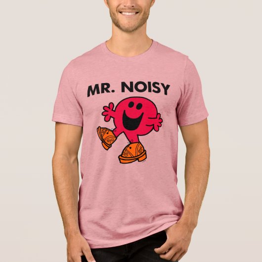 Mr. Noisy | Large Walking Clogs Tri-Blend Shirt (Vorderseite)