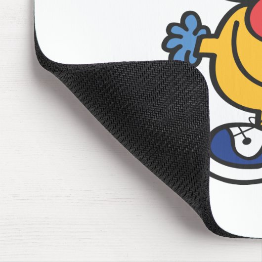 Mr. Nonsense | Funny Outfit Mousepad (Ecke)