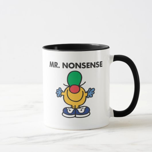 Mr. Nonsense | Funny Outfit Tasse (Rechts)
