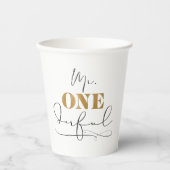 Mr. Onederful-Papierbecher Pappbecher (Vorderseite)
